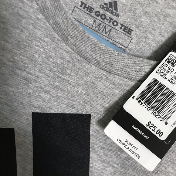 Adidas Gray Women’s Shirt, Brand New - Picture 3 of 6